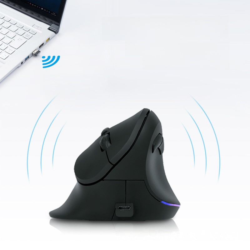 Ergonomic Vertical Wireless Computer Mouse