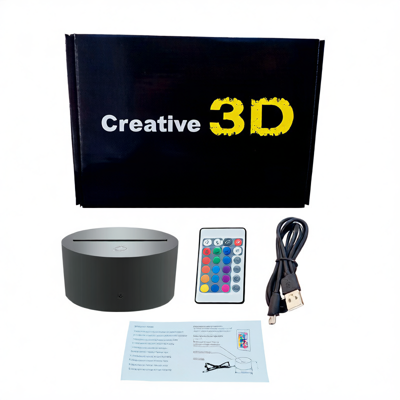 3D nightlight Football Club team logo