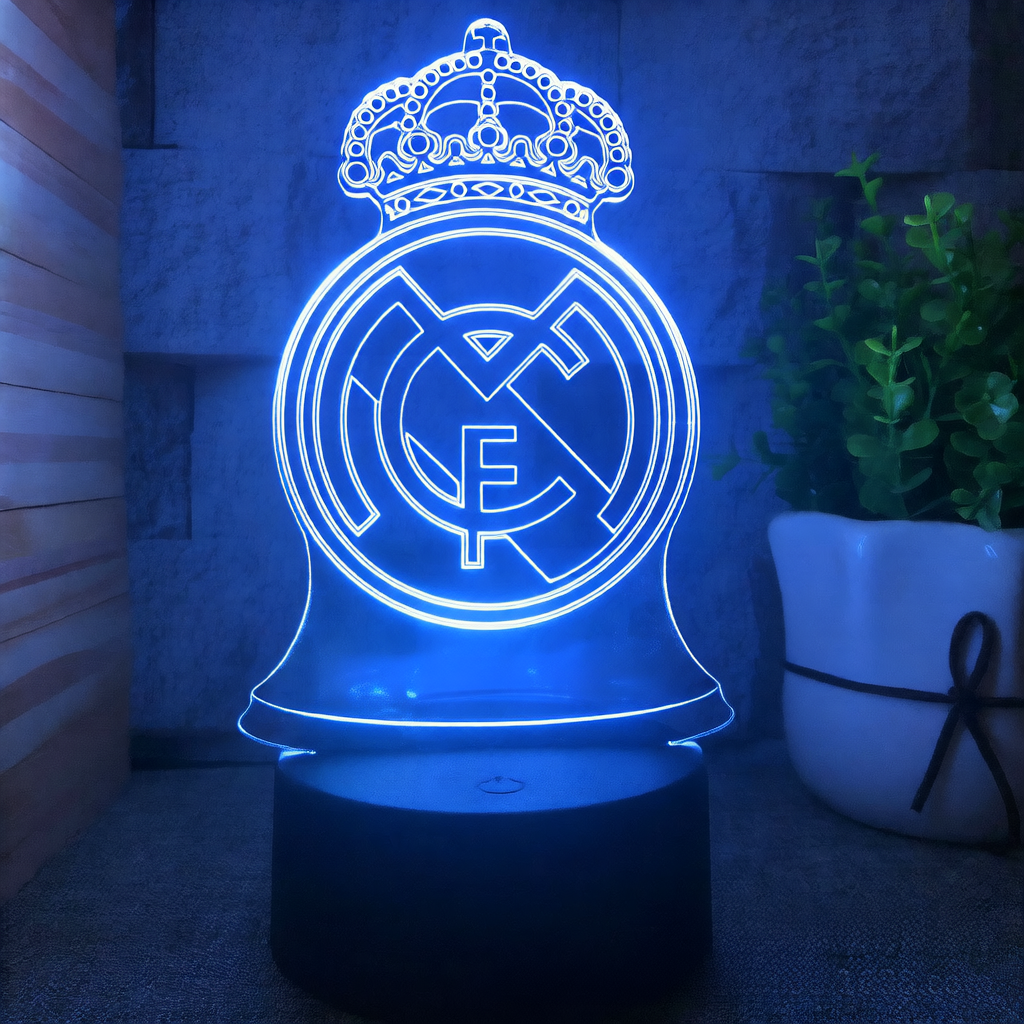 3D nightlight Football Club team logo